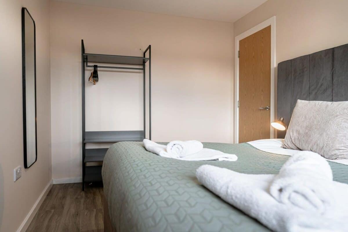 Modern 1 Bedroom Apartment In Manchester Luaran gambar