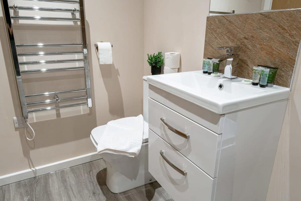 Modern 1 Bedroom Apartment In Manchester Luaran gambar