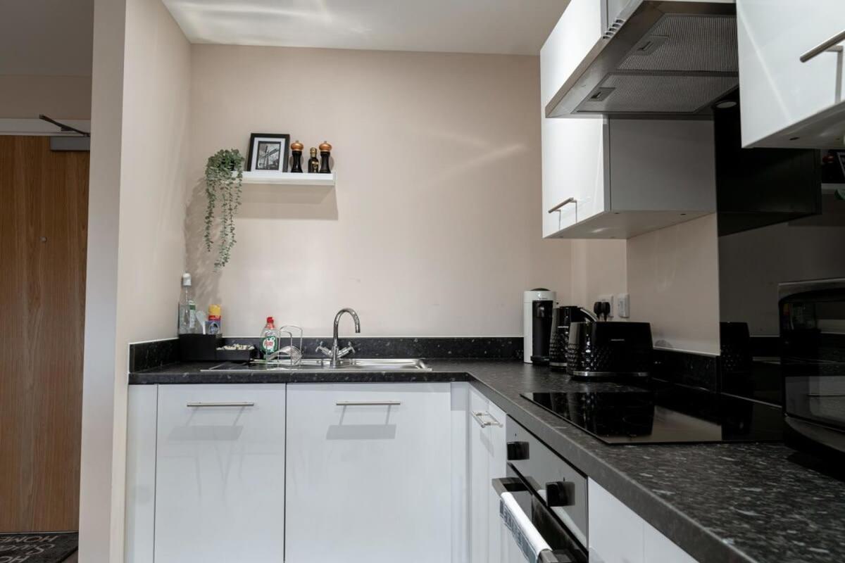 Modern 1 Bedroom Apartment In Manchester Luaran gambar