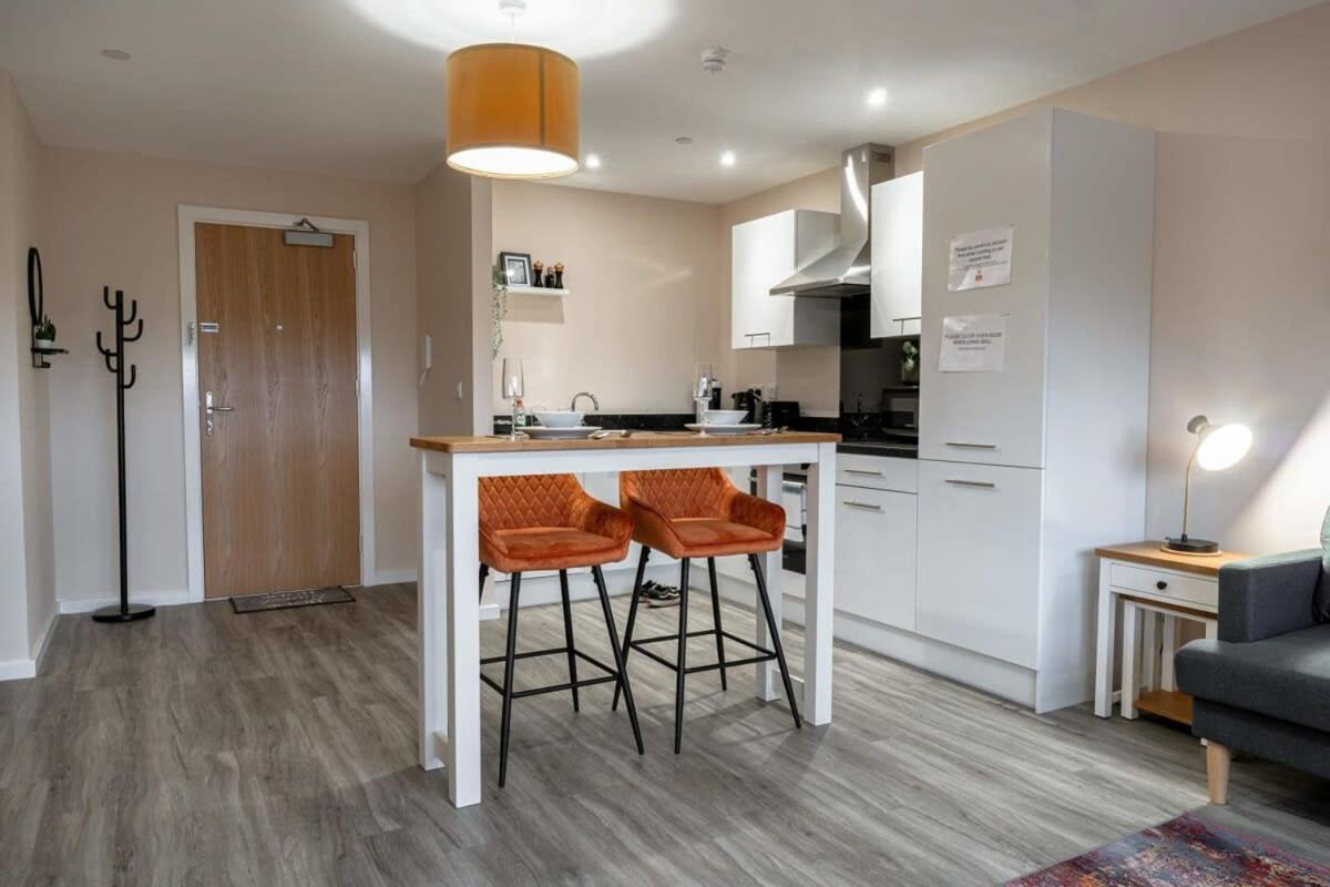 Modern 1 Bedroom Apartment In Manchester Luaran gambar