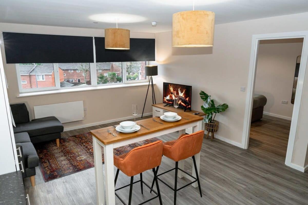 Modern 1 Bedroom Apartment In Manchester Luaran gambar
