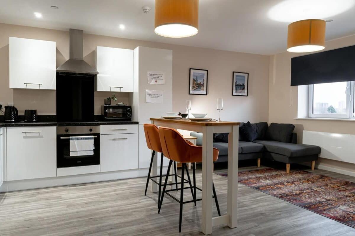 Modern 1 Bedroom Apartment In Manchester Luaran gambar